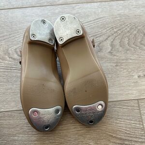 Toddler size 7.5 Tan Tap Dance Shoes